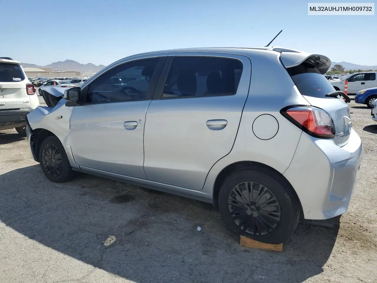 2021 Mitsubishi Mirage Es VIN: ML32AUHJ1MH009732 Lot: 56601355