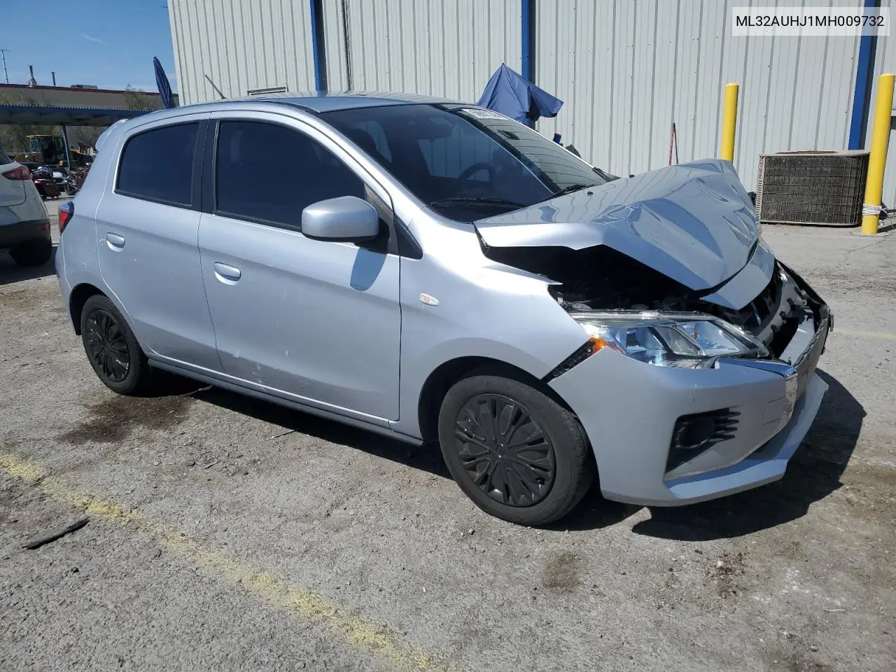 2021 Mitsubishi Mirage Es VIN: ML32AUHJ1MH009732 Lot: 56601355