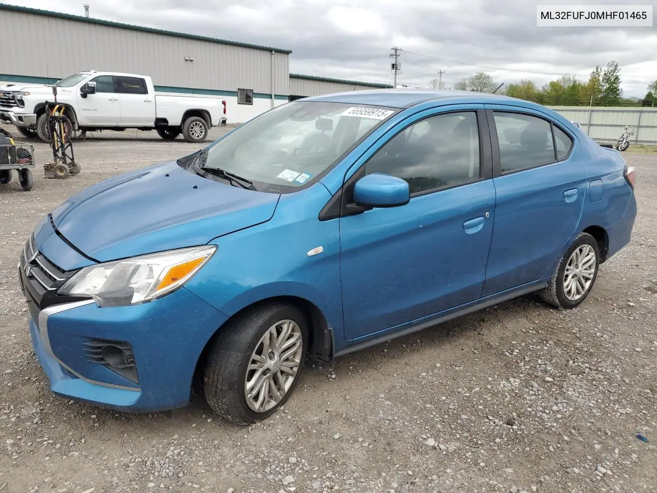 2021 Mitsubishi Mirage G4 Es VIN: ML32FUFJ0MHF01465 Lot: 56959915