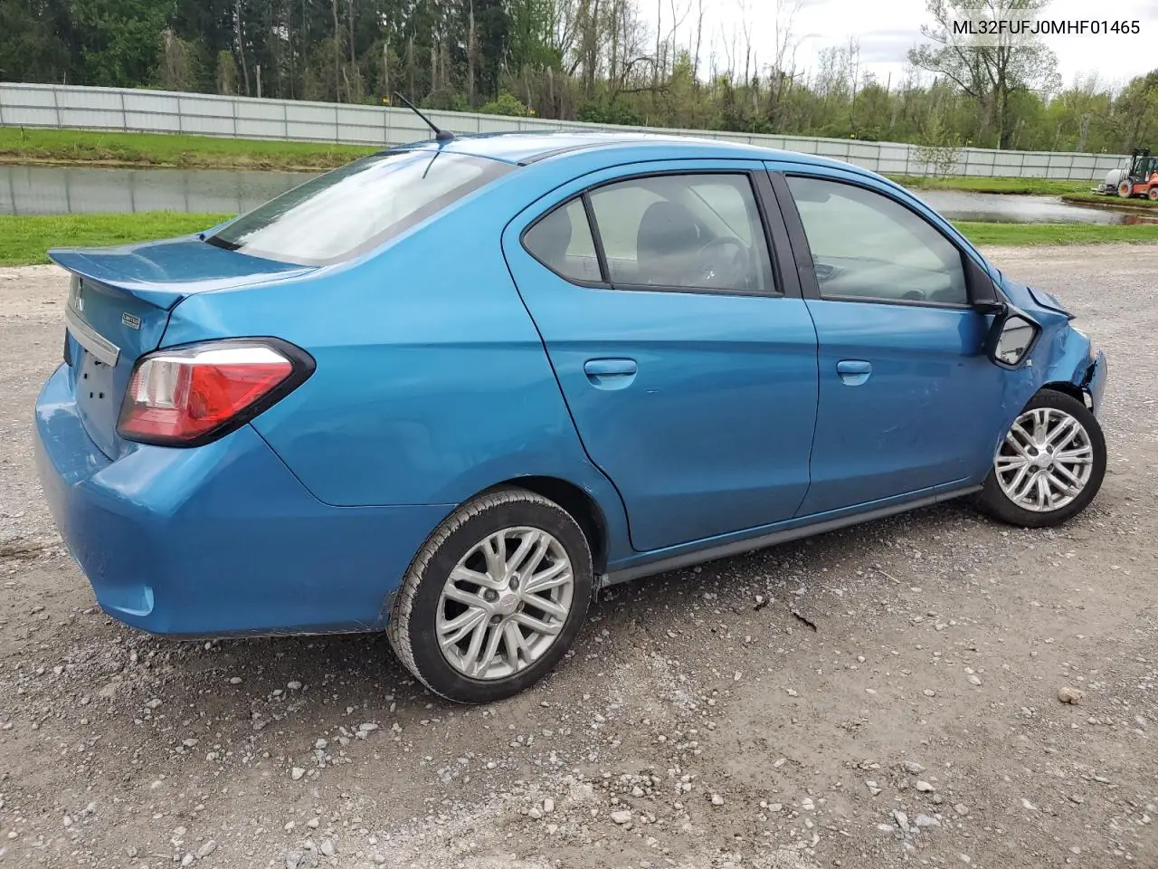 2021 Mitsubishi Mirage G4 Es VIN: ML32FUFJ0MHF01465 Lot: 56959915