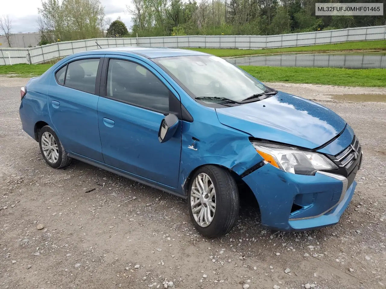 2021 Mitsubishi Mirage G4 Es VIN: ML32FUFJ0MHF01465 Lot: 56959915