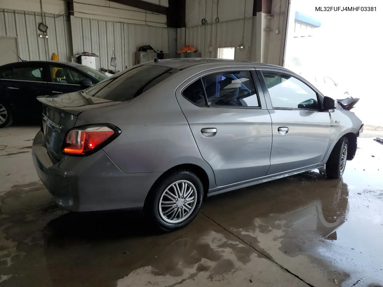 2021 Mitsubishi Mirage G4 Es VIN: ML32FUFJ4MHF03381 Lot: 60436575