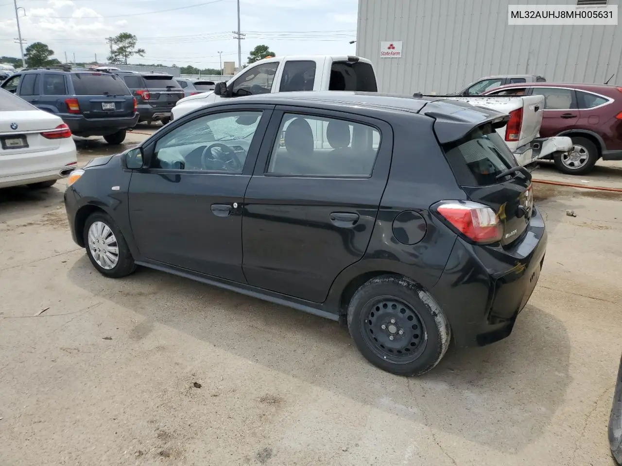 2021 Mitsubishi Mirage Es VIN: ML32AUHJ8MH005631 Lot: 62192865