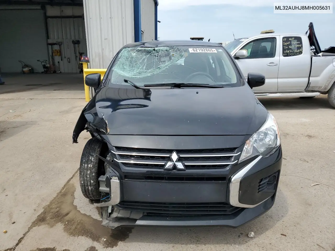 2021 Mitsubishi Mirage Es VIN: ML32AUHJ8MH005631 Lot: 62192865