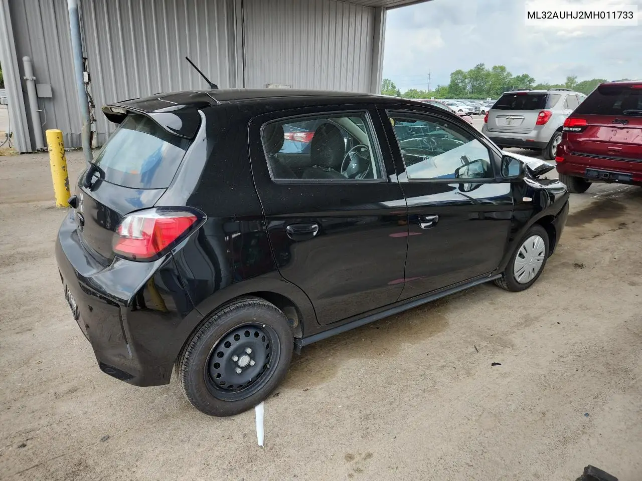 2021 Mitsubishi Mirage Es VIN: ML32AUHJ2MH011733 Lot: 62915775