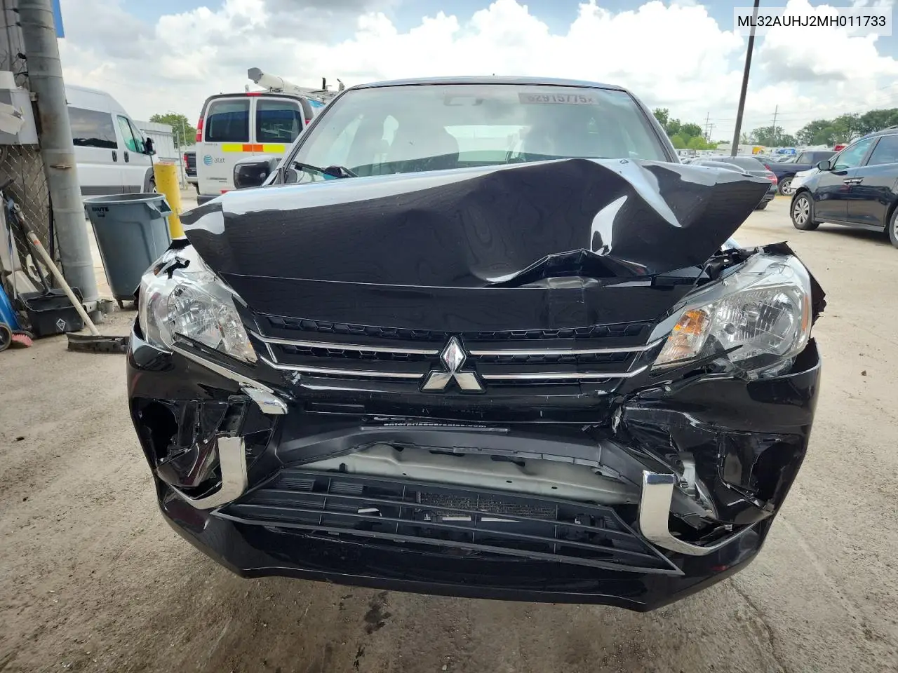2021 Mitsubishi Mirage Es VIN: ML32AUHJ2MH011733 Lot: 62915775