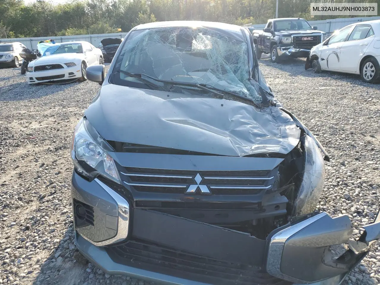2022 Mitsubishi Mirage Es VIN: ML32AUHJ9NH003873 Lot: 52252905