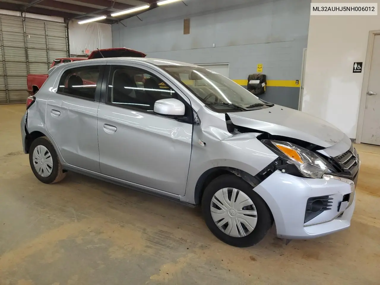 2022 Mitsubishi Mirage Es VIN: ML32AUHJ5NH006012 Lot: 54211375