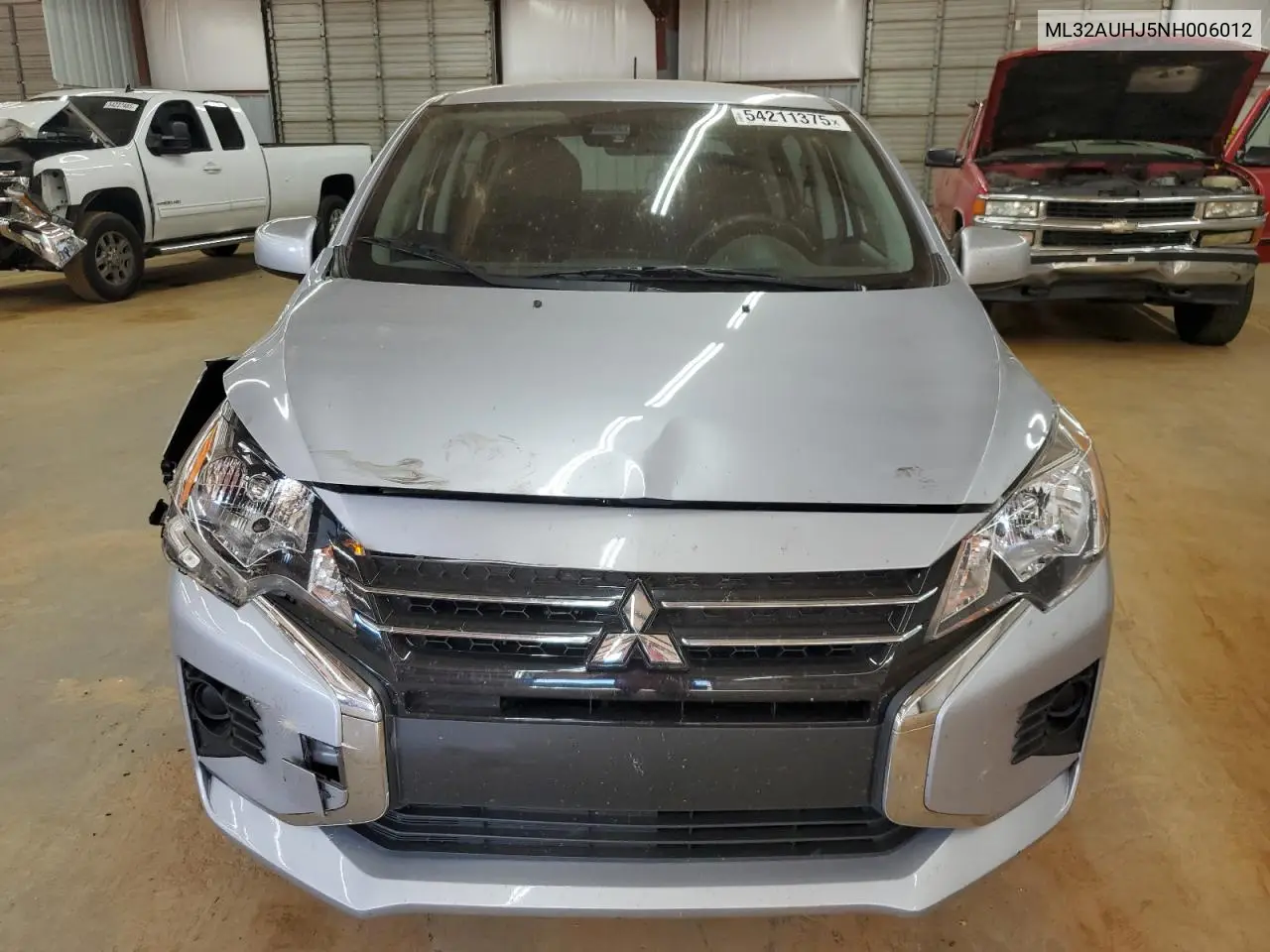 2022 Mitsubishi Mirage Es VIN: ML32AUHJ5NH006012 Lot: 54211375