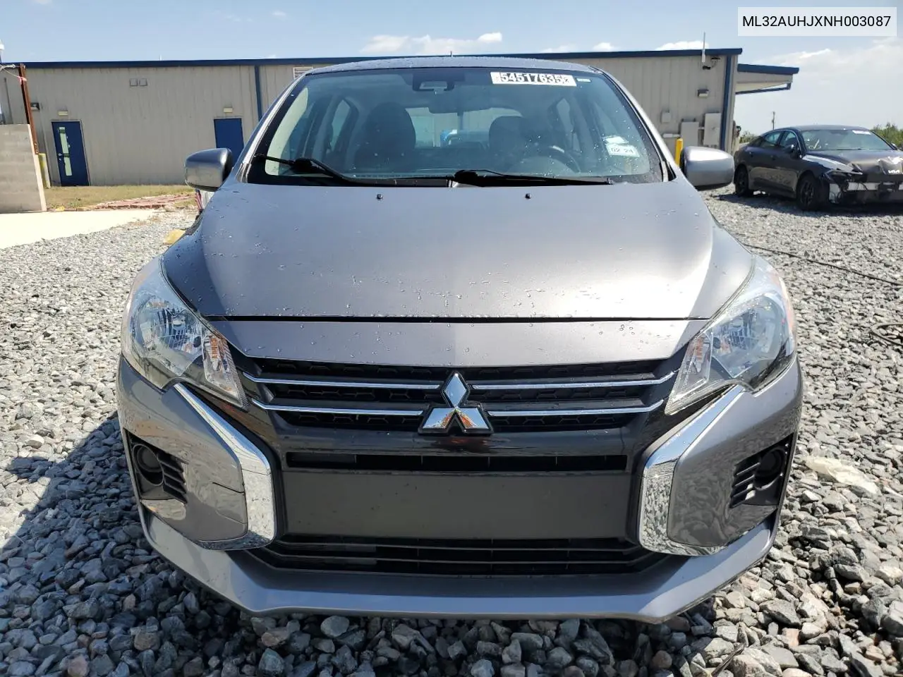 2022 Mitsubishi Mirage Es VIN: ML32AUHJXNH003087 Lot: 54517635
