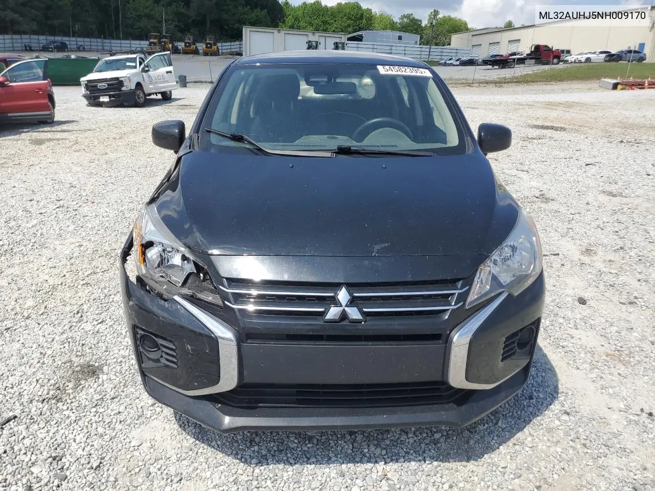 2022 Mitsubishi Mirage Es VIN: ML32AUHJ5NH009170 Lot: 54582395