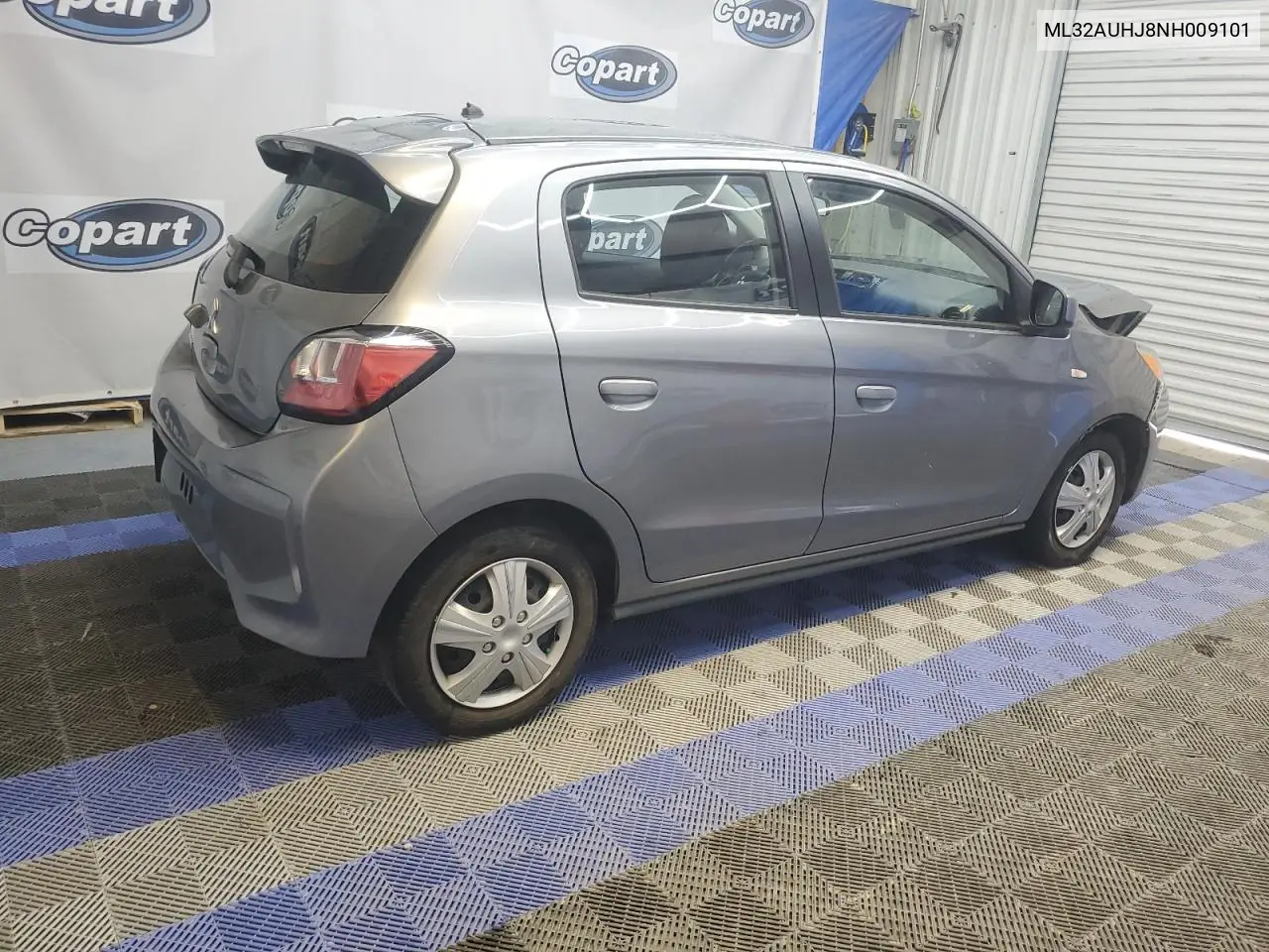 2022 Mitsubishi Mirage Es VIN: ML32AUHJ8NH009101 Lot: 54701575