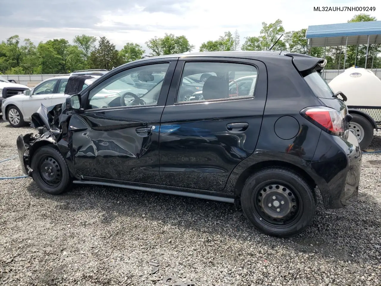 2022 Mitsubishi Mirage Es VIN: ML32AUHJ7NH009249 Lot: 55214495