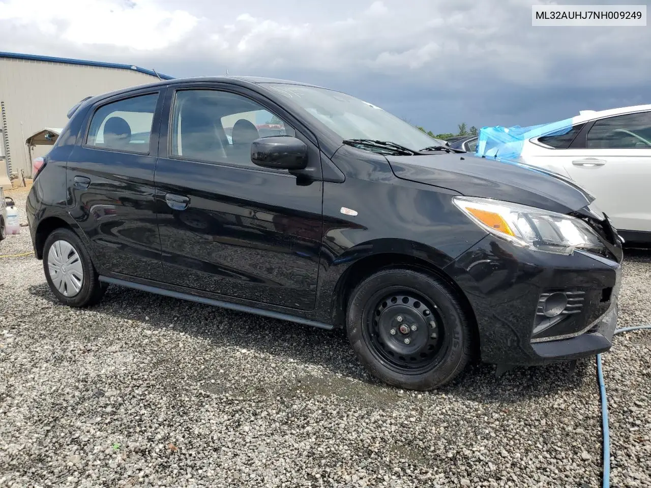 2022 Mitsubishi Mirage Es VIN: ML32AUHJ7NH009249 Lot: 55214495