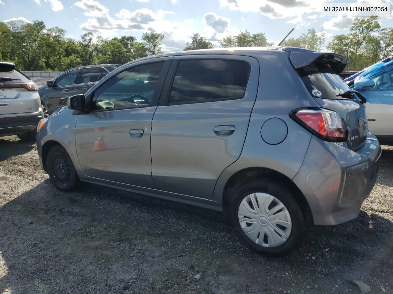 2022 Mitsubishi Mirage Es VIN: ML32AUHJ1NH002054 Lot: 55688255