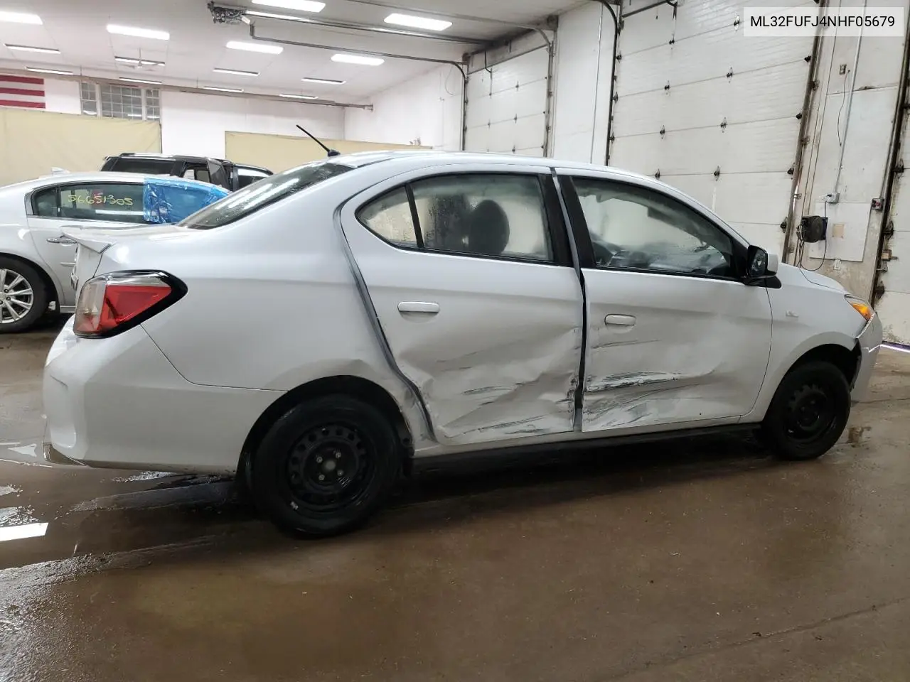 2022 Mitsubishi Mirage G4 Es VIN: ML32FUFJ4NHF05679 Lot: 56389805