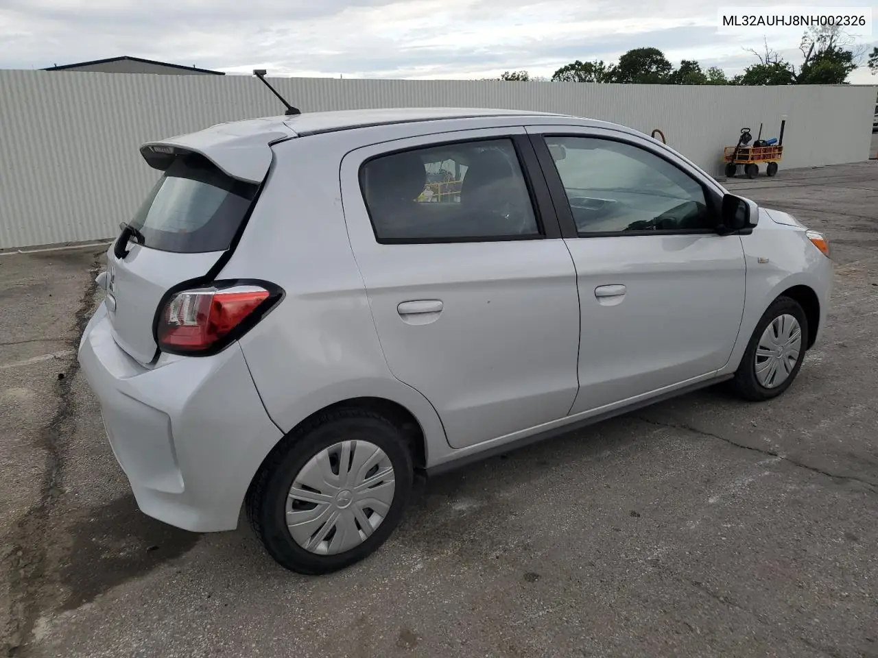 2022 Mitsubishi Mirage Es VIN: ML32AUHJ8NH002326 Lot: 56423975