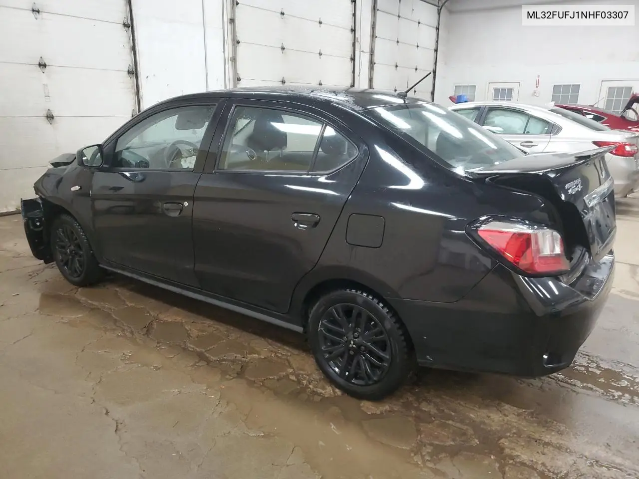 2022 Mitsubishi Mirage G4 Es VIN: ML32FUFJ1NHF03307 Lot: 56476235