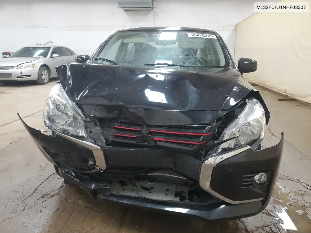 2022 Mitsubishi Mirage G4 Es VIN: ML32FUFJ1NHF03307 Lot: 56476235