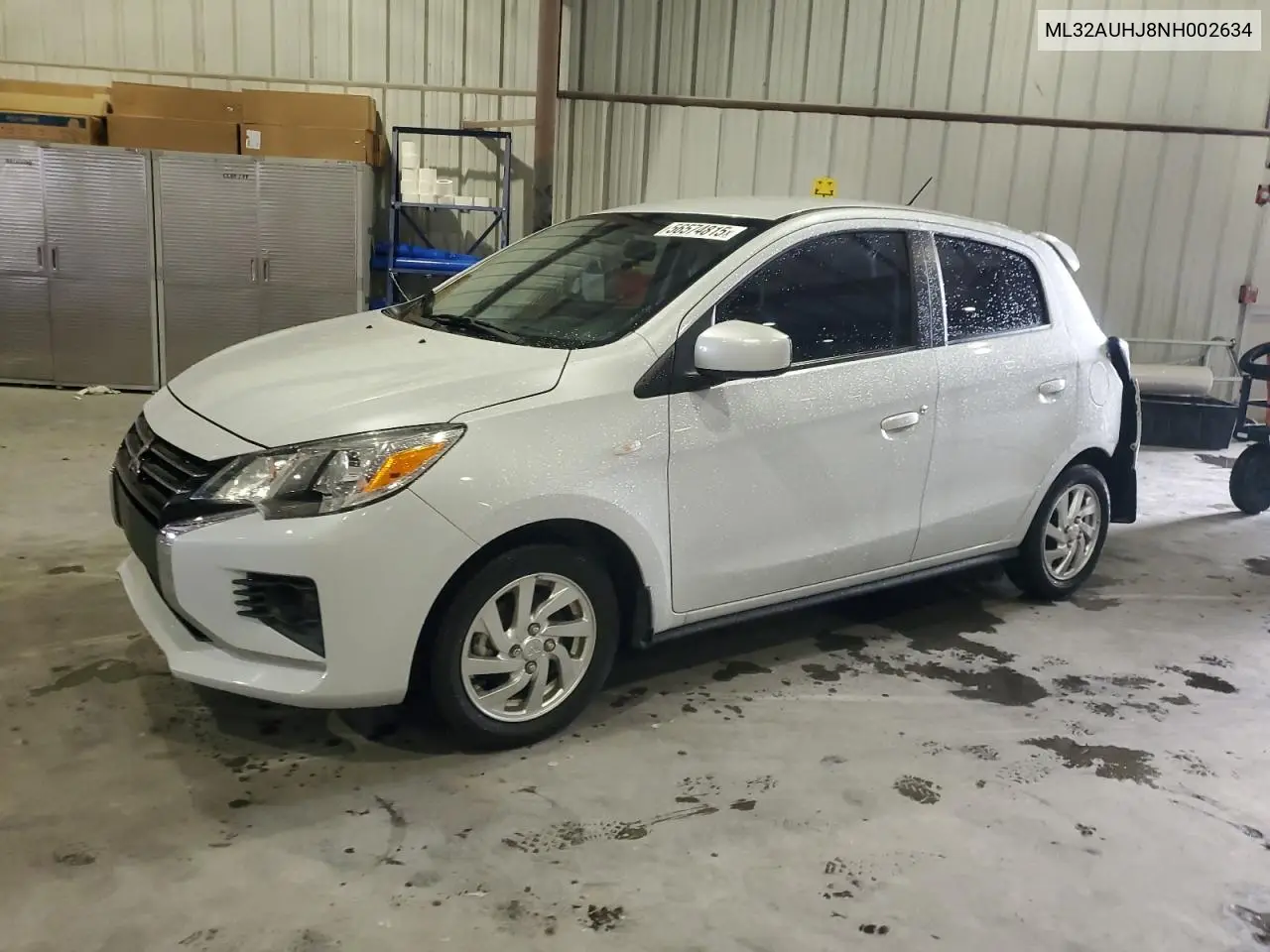 2022 Mitsubishi Mirage Es VIN: ML32AUHJ8NH002634 Lot: 56574815