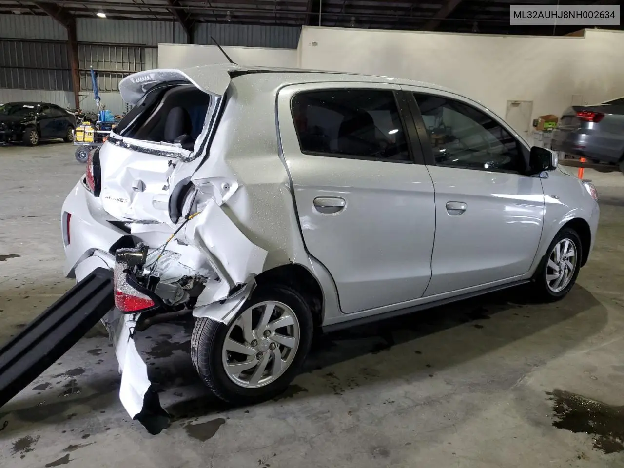 2022 Mitsubishi Mirage Es VIN: ML32AUHJ8NH002634 Lot: 56574815