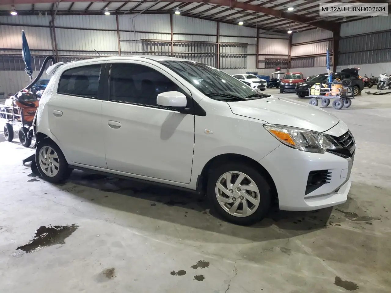 2022 Mitsubishi Mirage Es VIN: ML32AUHJ8NH002634 Lot: 56574815