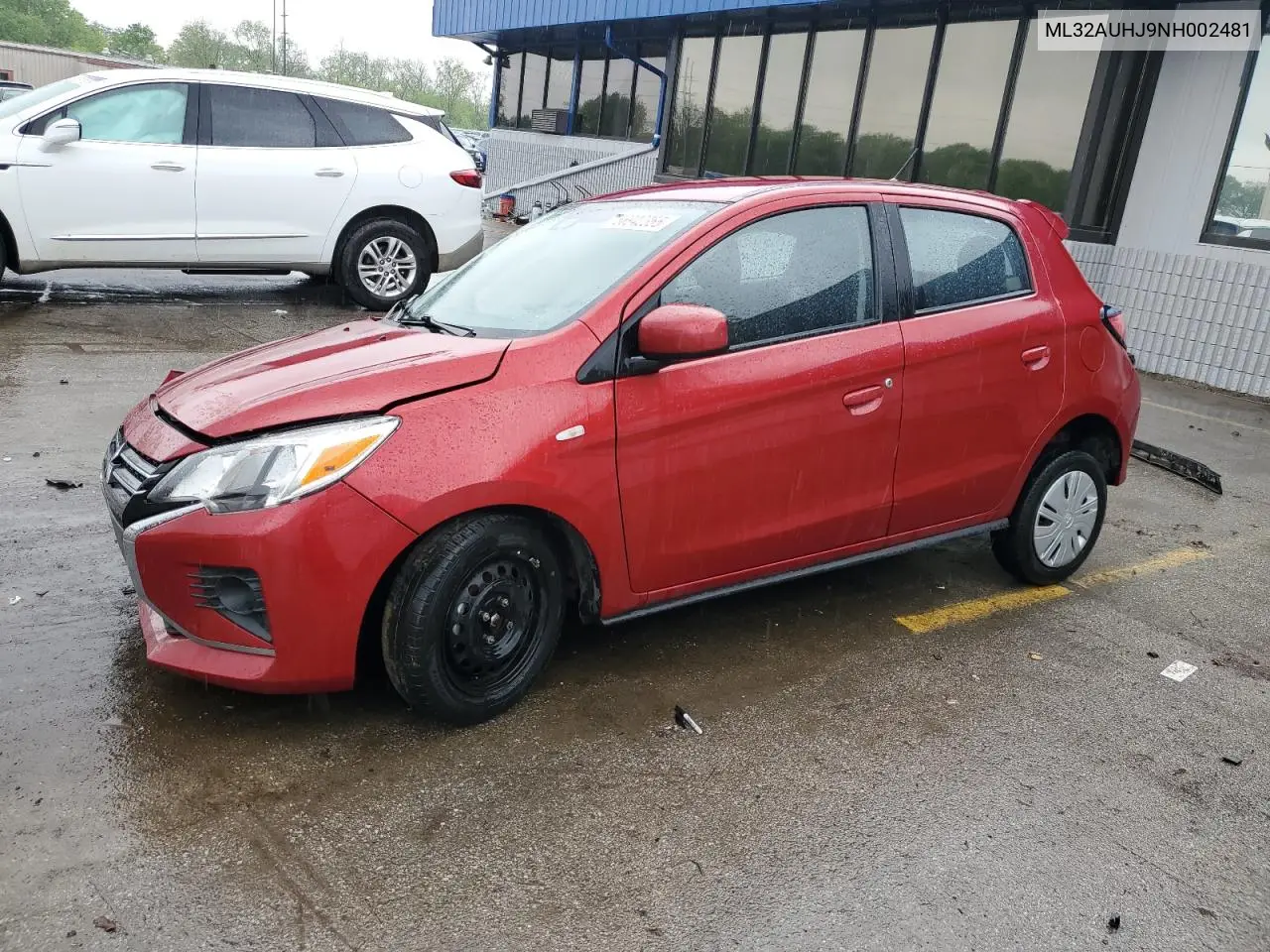 2022 Mitsubishi Mirage Es VIN: ML32AUHJ9NH002481 Lot: 56942355
