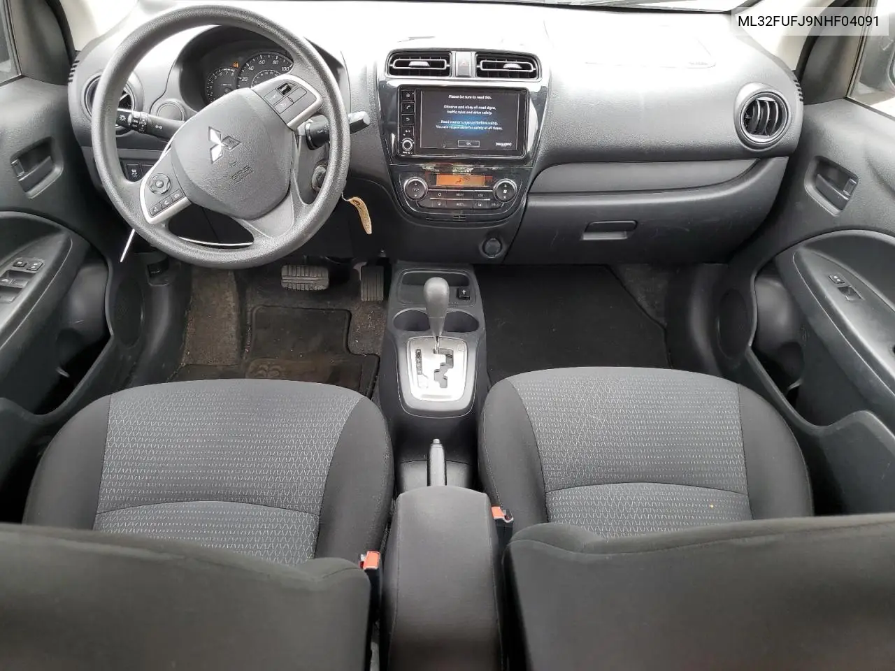 2022 Mitsubishi Mirage G4 Es VIN: ML32FUFJ9NHF04091 Lot: 57802805
