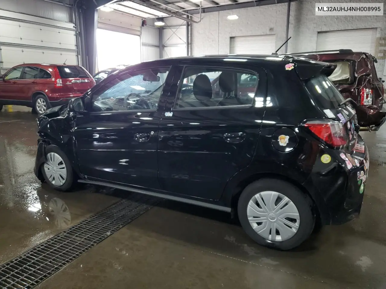 2022 Mitsubishi Mirage Es VIN: ML32AUHJ4NH008995 Lot: 59229685