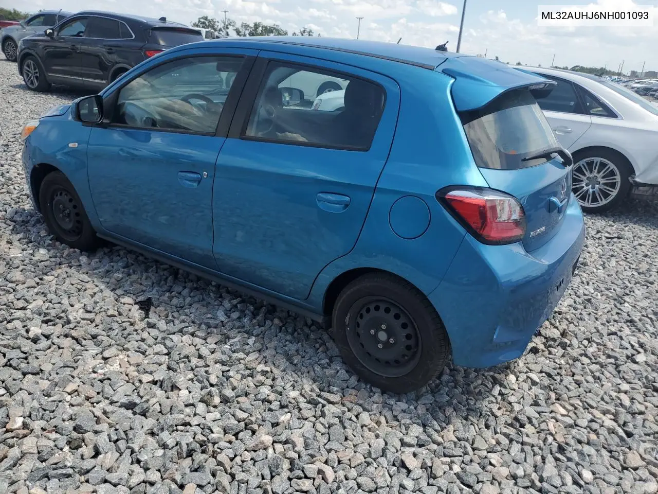 2022 Mitsubishi Mirage Es VIN: ML32AUHJ6NH001093 Lot: 60275145