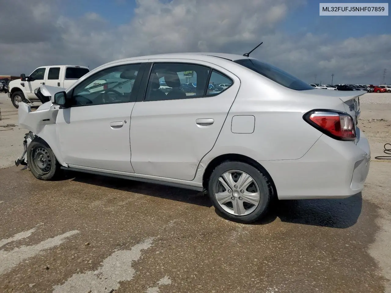 2022 Mitsubishi Mirage G4 Es VIN: ML32FUFJ5NHF07859 Lot: 60712155