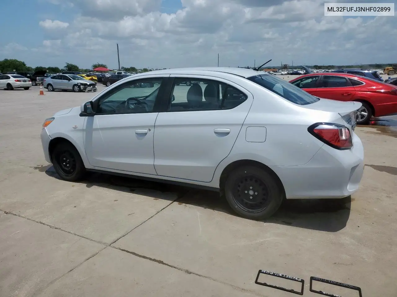 2022 Mitsubishi Mirage G4 Es VIN: ML32FUFJ3NHF02899 Lot: 61082145
