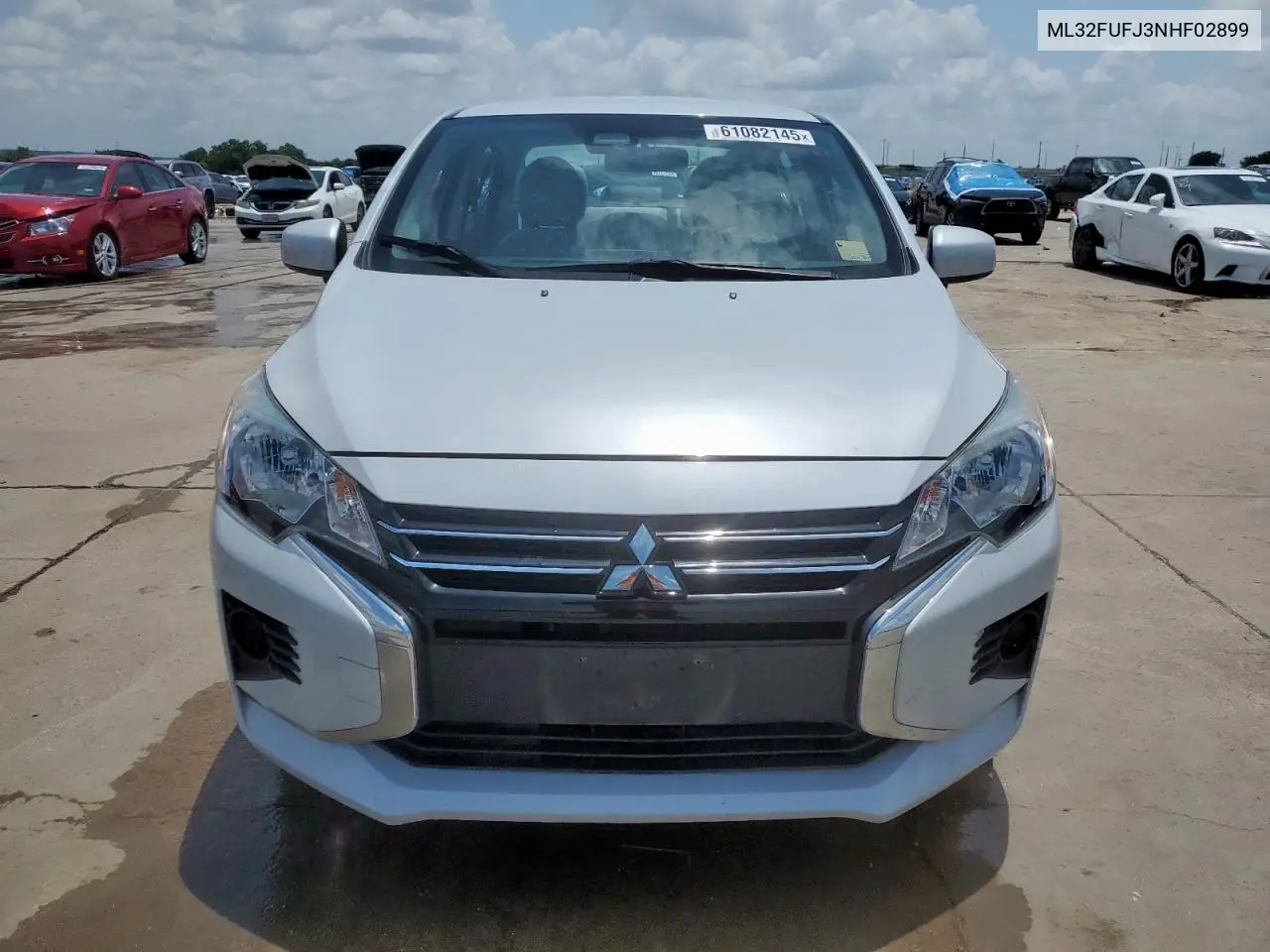2022 Mitsubishi Mirage G4 Es VIN: ML32FUFJ3NHF02899 Lot: 61082145