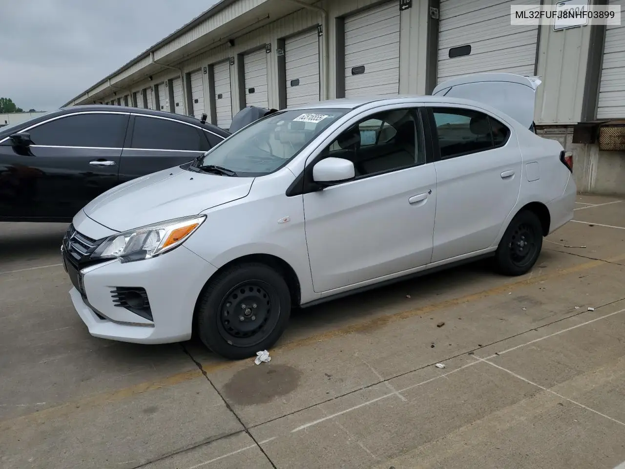 2022 Mitsubishi Mirage G4 Es VIN: ML32FUFJ8NHF03899 Lot: 62316555