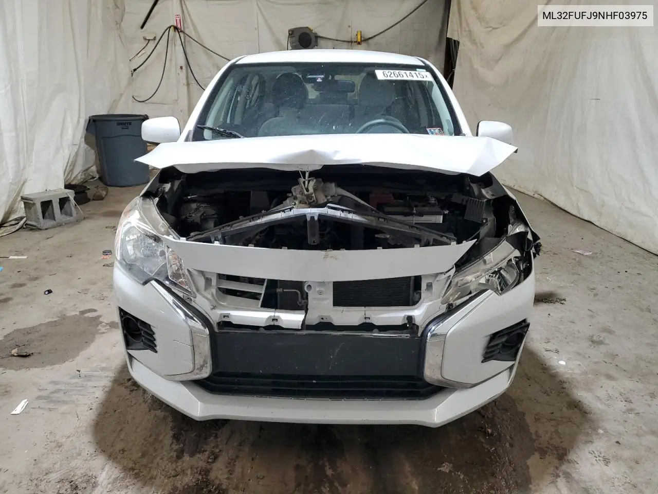 2022 Mitsubishi Mirage G4 Es VIN: ML32FUFJ9NHF03975 Lot: 62661415