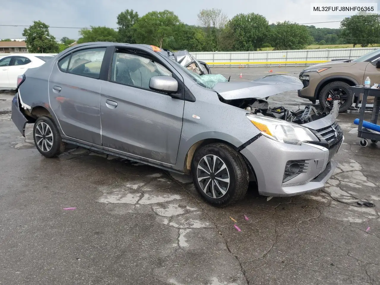 2022 Mitsubishi Mirage G4 Es VIN: ML32FUFJ8NHF06365 Lot: 62676365