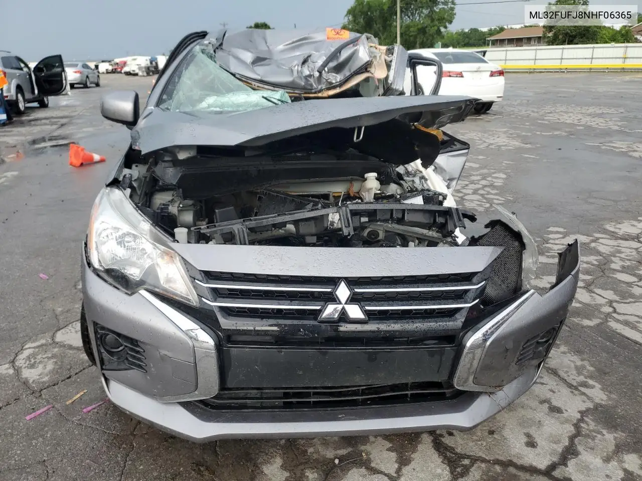 2022 Mitsubishi Mirage G4 Es VIN: ML32FUFJ8NHF06365 Lot: 62676365