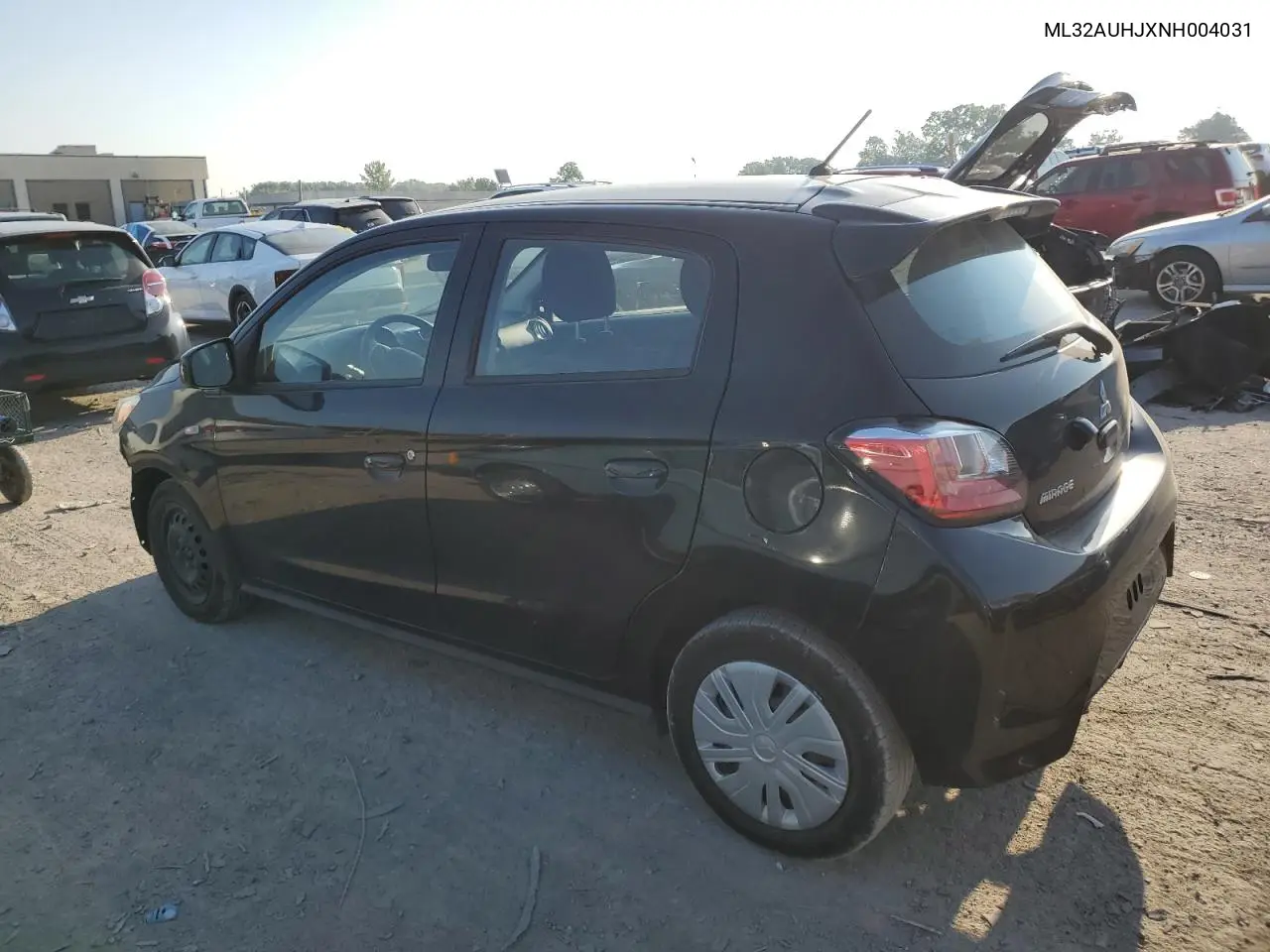 2022 Mitsubishi Mirage Es VIN: ML32AUHJXNH004031 Lot: 62842015