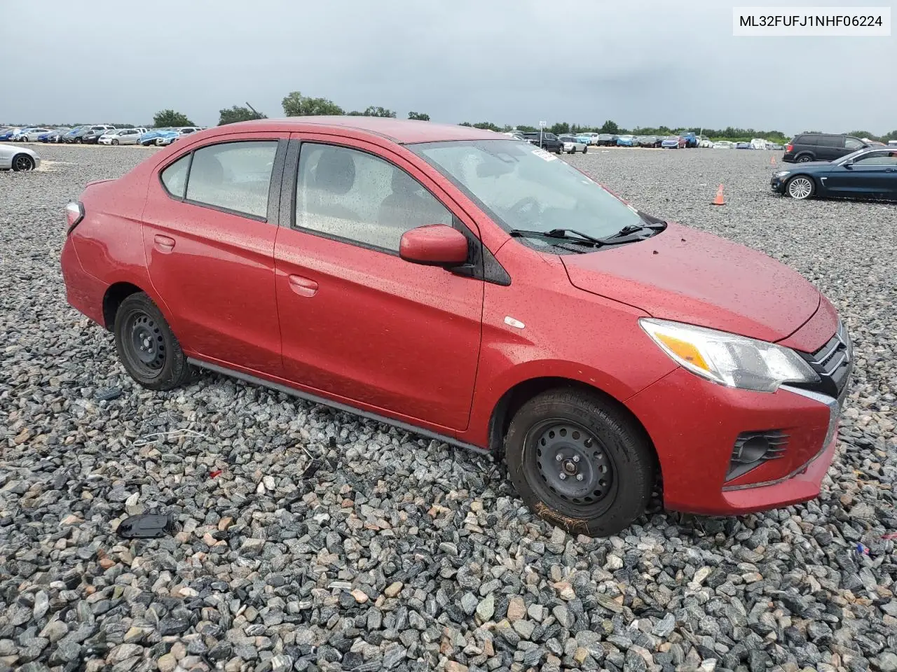 2022 Mitsubishi Mirage G4 Es VIN: ML32FUFJ1NHF06224 Lot: 63755615
