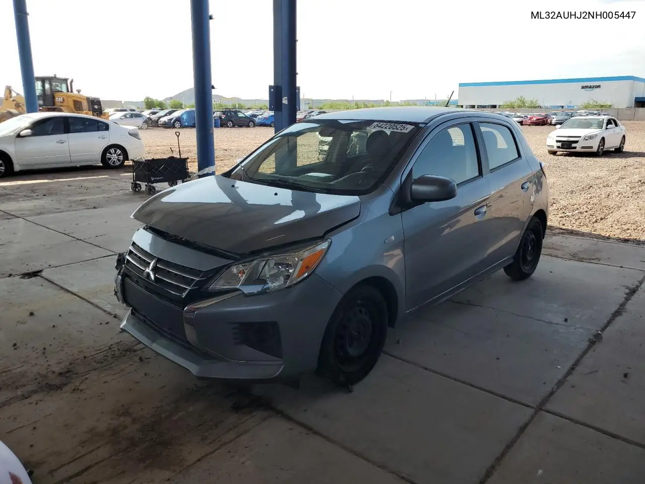 2022 Mitsubishi Mirage Es VIN: ML32AUHJ2NH005447 Lot: 64220525