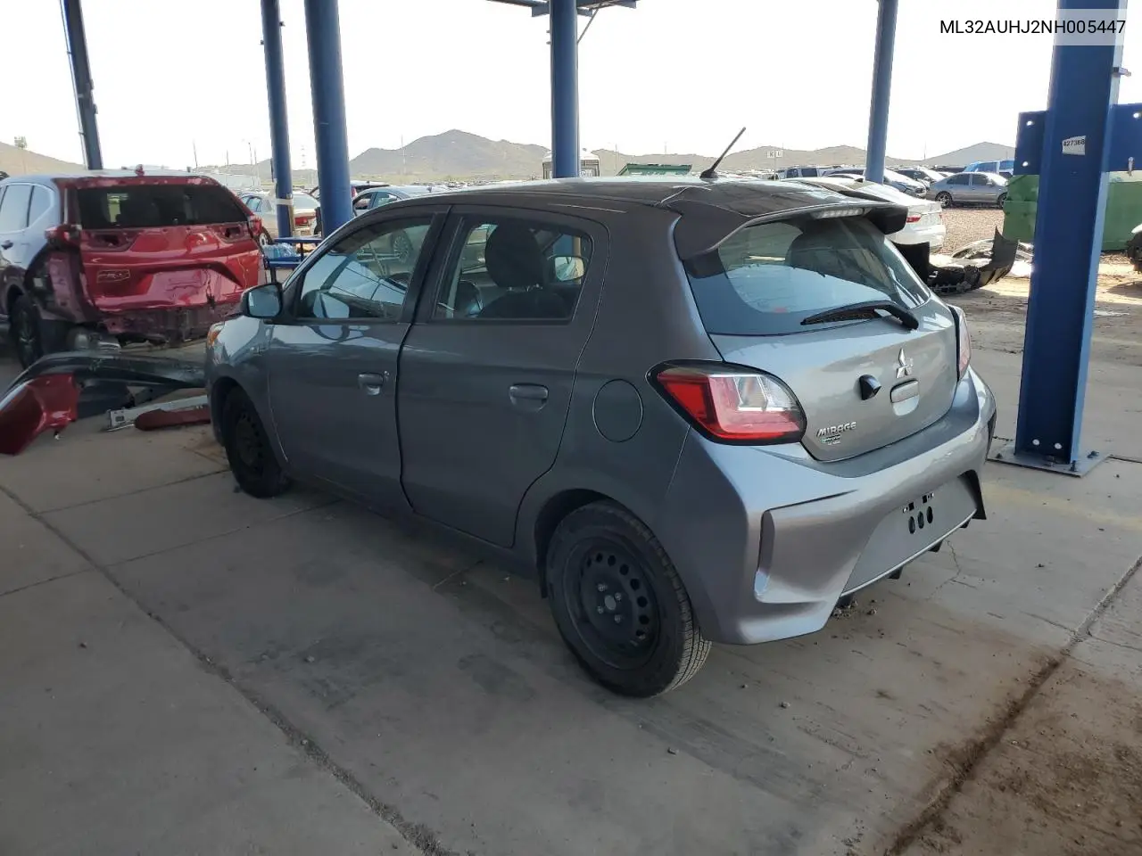 2022 Mitsubishi Mirage Es VIN: ML32AUHJ2NH005447 Lot: 64220525