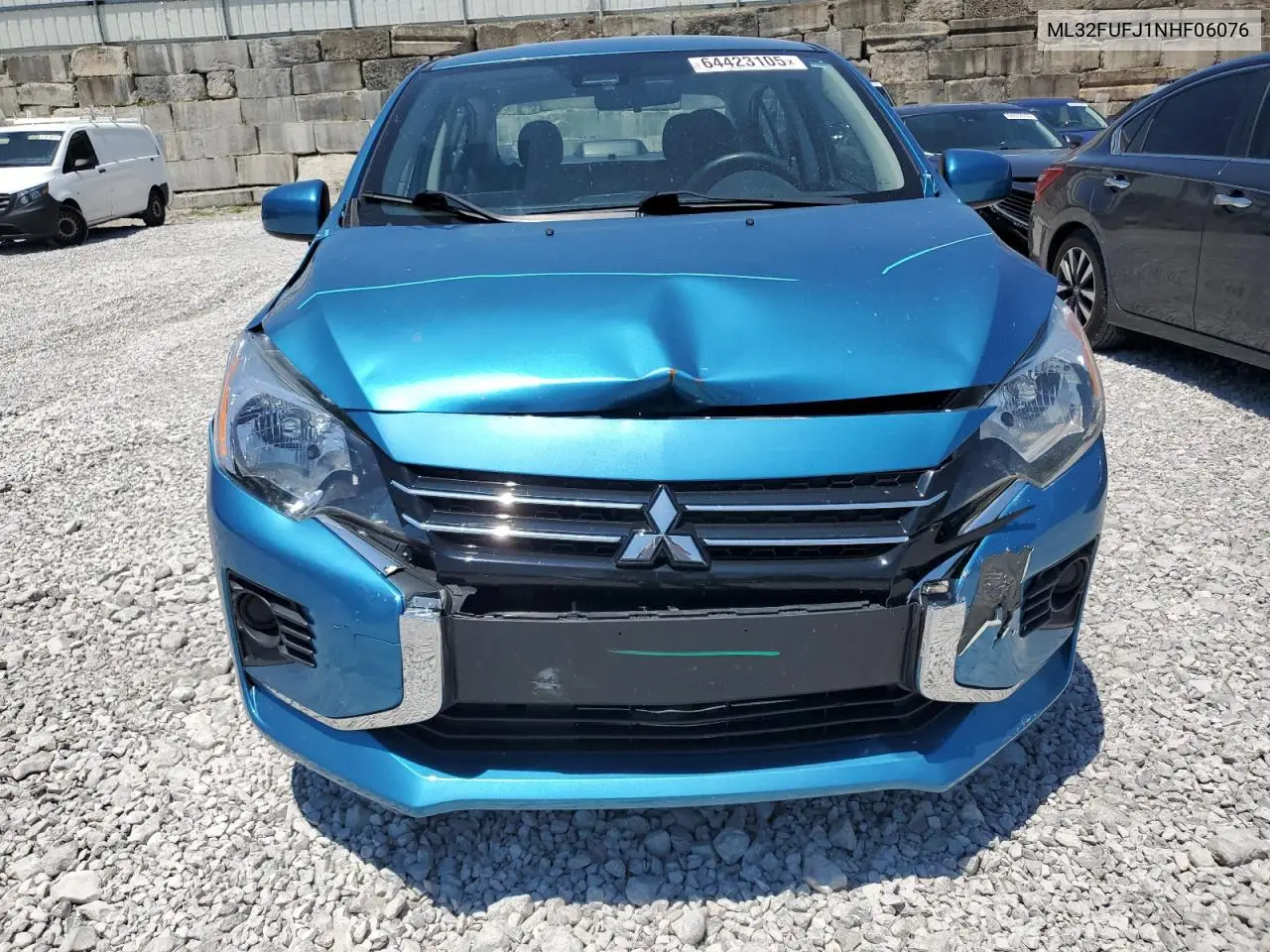 2022 Mitsubishi Mirage G4 Es VIN: ML32FUFJ1NHF06076 Lot: 64423105