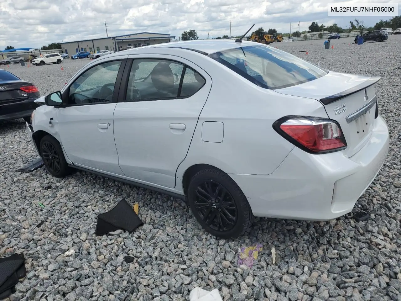 2022 Mitsubishi Mirage G4 Es VIN: ML32FUFJ7NHF05000 Lot: 65118725