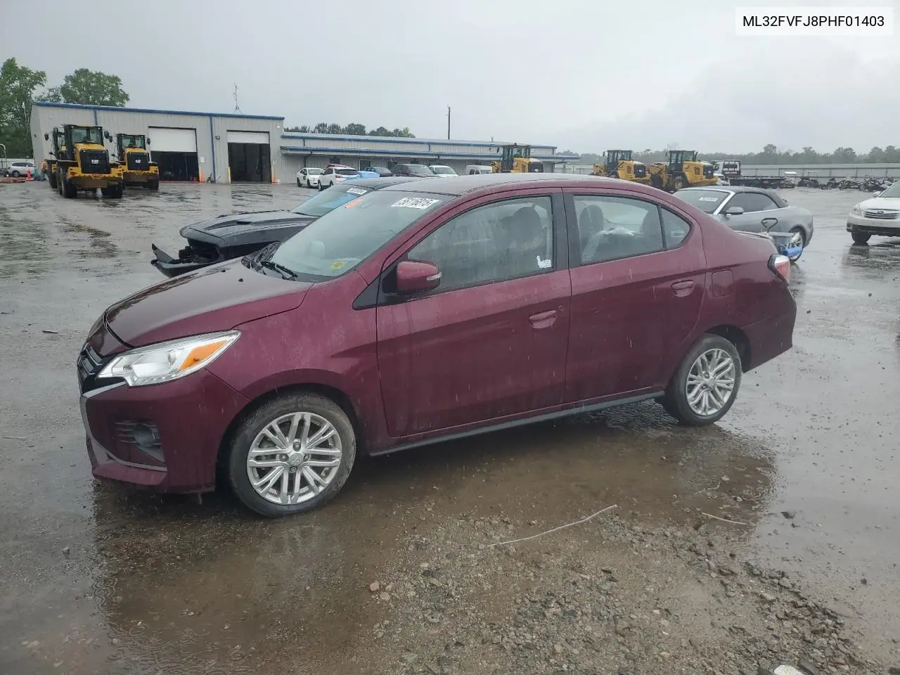 2023 Mitsubishi Mirage G4 Se VIN: ML32FVFJ8PHF01403 Lot: 56116815
