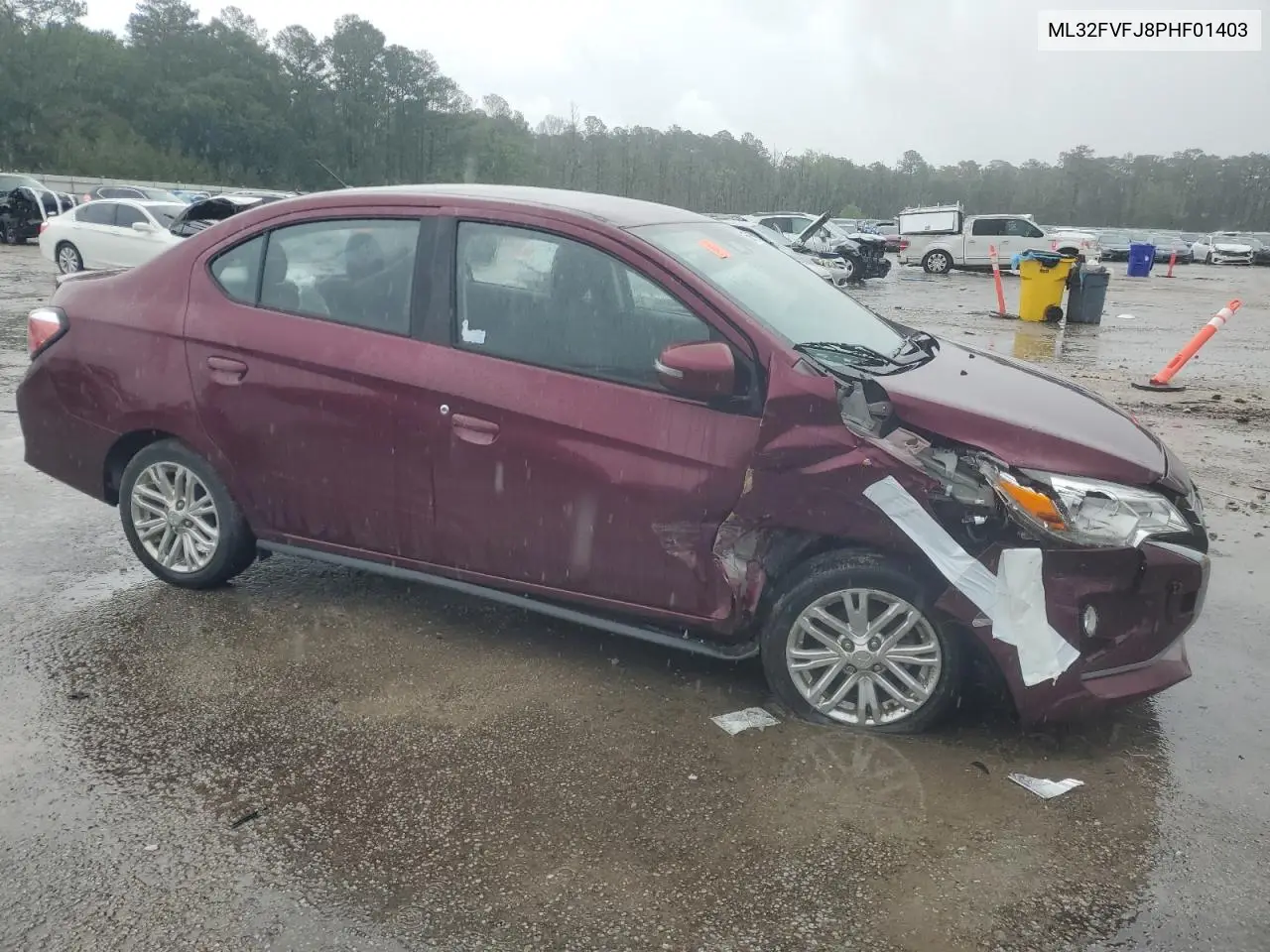 2023 Mitsubishi Mirage G4 Se VIN: ML32FVFJ8PHF01403 Lot: 56116815