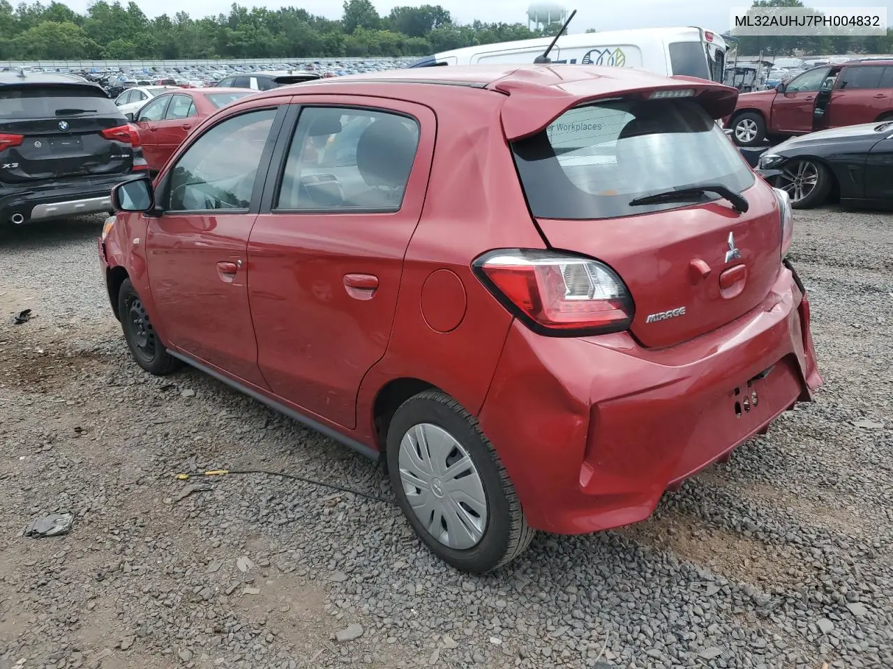 2023 Mitsubishi Mirage Es VIN: ML32AUHJ7PH004832 Lot: 61591875