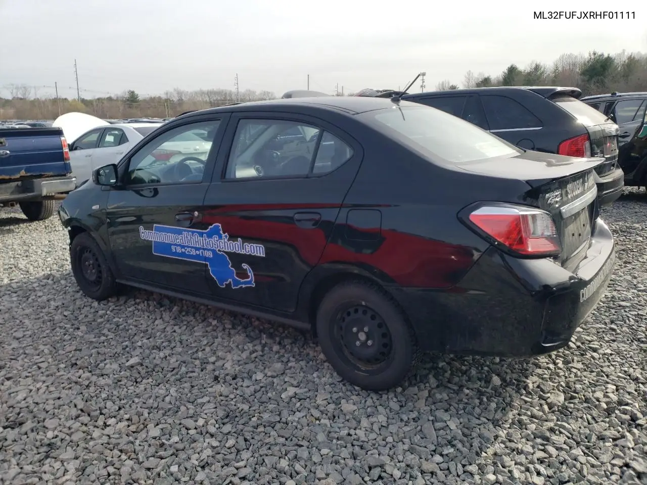 2024 Mitsubishi Mirage G4 Es VIN: ML32FUFJXRHF01111 Lot: 51332645