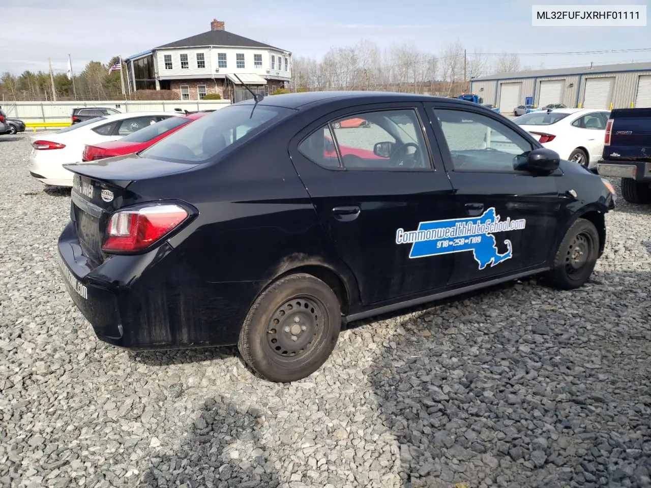 2024 Mitsubishi Mirage G4 Es VIN: ML32FUFJXRHF01111 Lot: 51332645