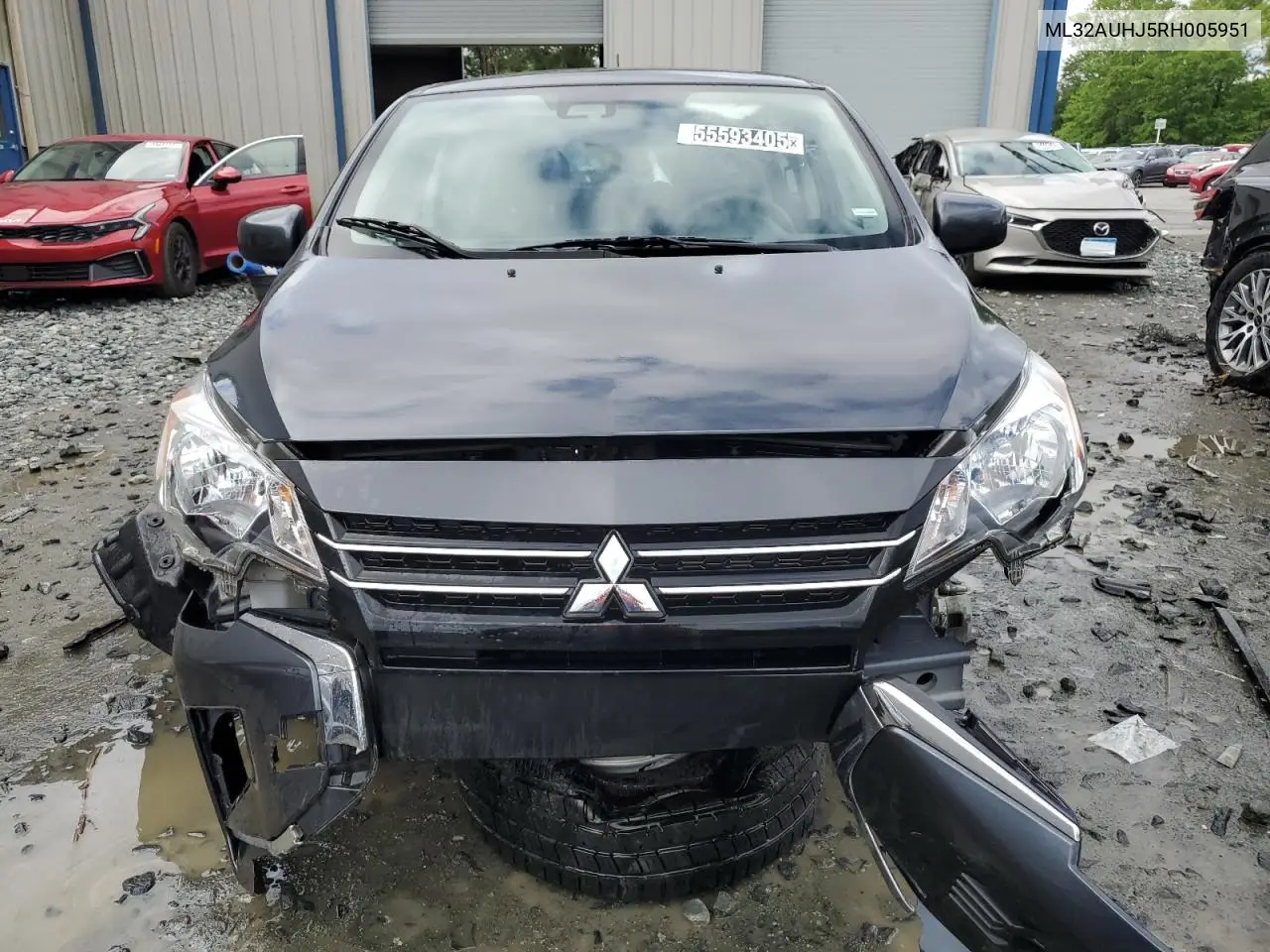 2024 Mitsubishi Mirage Es VIN: ML32AUHJ5RH005951 Lot: 55593405