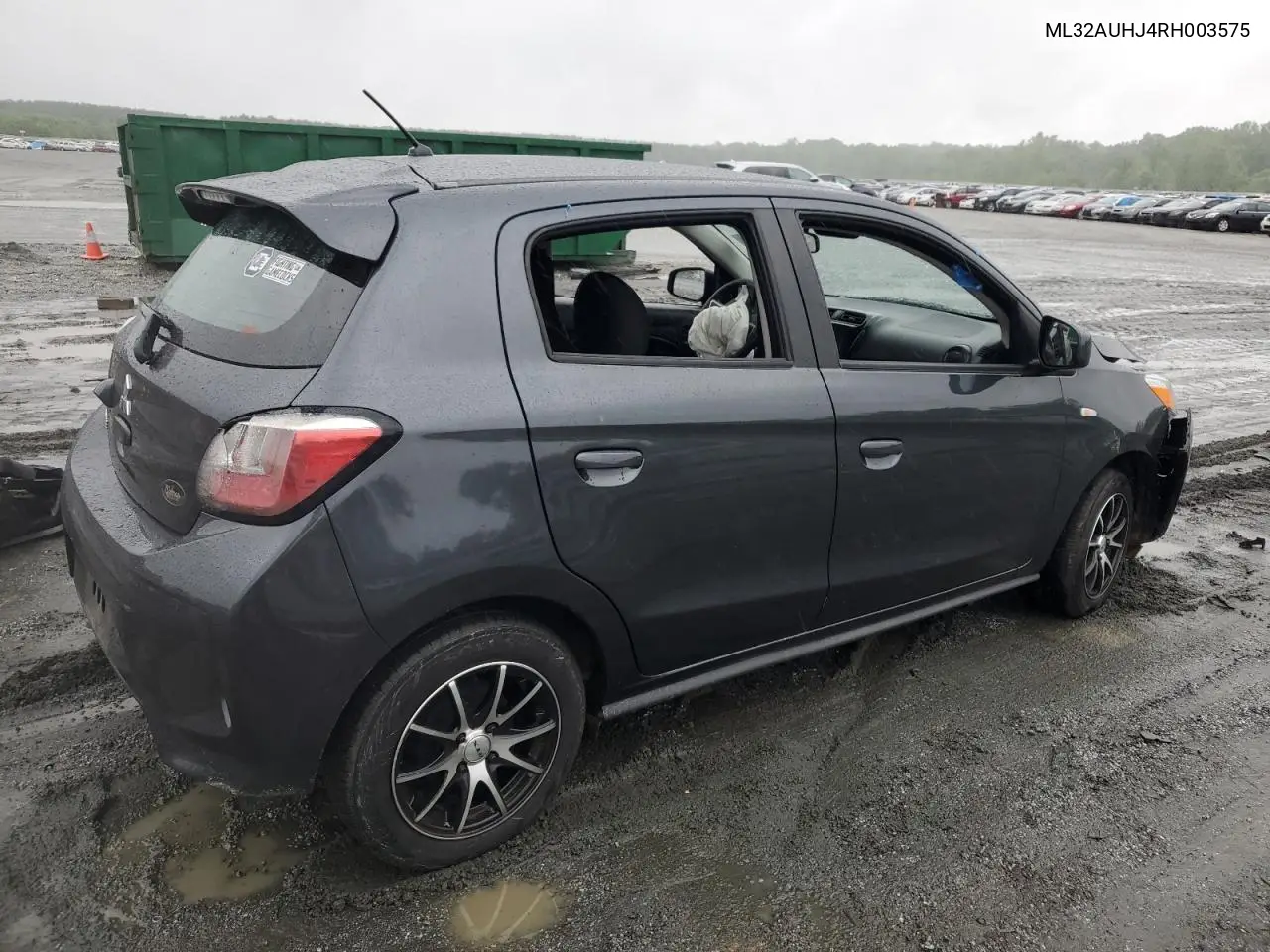 2024 Mitsubishi Mirage Es VIN: ML32AUHJ4RH003575 Lot: 56182425